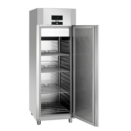 Kühlschrank 700 GN210 Edelstahl | Umluftkühlung H 2090 mm Produktbild