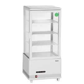 Mini-Kühlvitrine 78L-WE/L weiß Produktbild