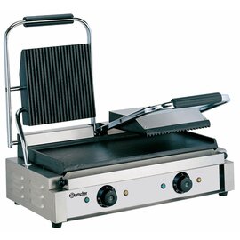 Doppel-Kontaktgrill | 230 Volt | Gusseisen • glatt • gerillt Produktbild