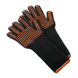 Grillhandschuhe 425 schwarz-orange Temperaturschutz bis +500°C Produktbild