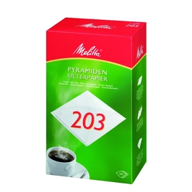 Pyramiden Filterpapier PA SF 203 G weiß Filtergröße 203 Produktbild