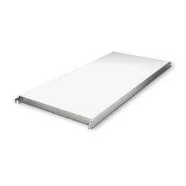 B-WARE | Geschlossene Auflage NORM 5 Edelstahl 1500 mm  x 500 mm | Fachlast 125 kg Produktbild