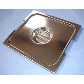 0132272HD Steckdeckel für Gastronormbehälter BGN 2/3, mit aufvulkanisierter Silikondichtung, Edelstahl rostfrei Produktbild