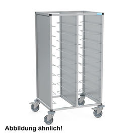 Tablett-Abräumwagen 2/12 GN TAWALU  | 325 x 530 mm  H 1435 mm Produktbild