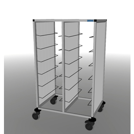 Tablett-Abräumwagen 2/12 EN TAWALU  | 370 x 530 mm  H 1435 mm Produktbild