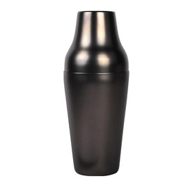 Cocktailshaker | French Shaker zweiteilig schwarz | Nutzvolumen 600 ml Produktbild