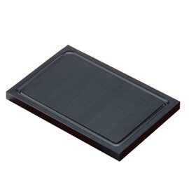 Cutting Board  • schwarz mit Saftrille | 500 mm  x 300 mm Produktbild