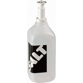 Nachfüllbehälter schwarz weiß mit Aufschrift "Salt" 3800 ml Produktbild