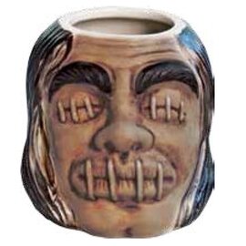 Tiki Tiki Mug 50,5 cl Keramik mit Relief  H 100 mm Produktbild