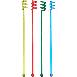 Cocktail Rührstäbchen  • Spindel verschiedene Farben  L 185 mm  | 200 Stück Produktbild