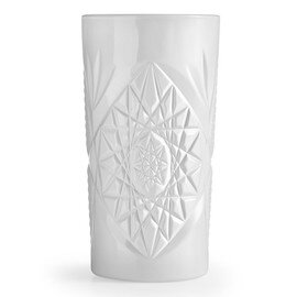 Longdrinkglas HOBSTAR Cooler 47,3 cl weiß mit Relief Produktbild