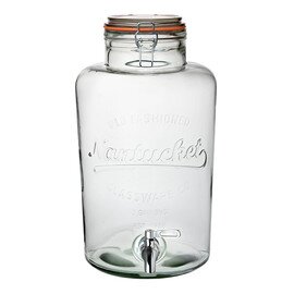 Punch Glas Nantucket 8,5 ltr  | Bedienung per Zapfhahn  Ø 185 mm  H 365 mm Produktbild