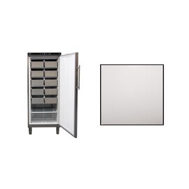 Tiefkühlschrank | Edelstahl | 513 ltr | Statische Kühlung | Türanschlag rechts Produktbild