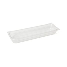 Gastronorm-Behälter GN 2/4  x 100 mm Typ  K 24 100 Kunststoff transparent Produktbild