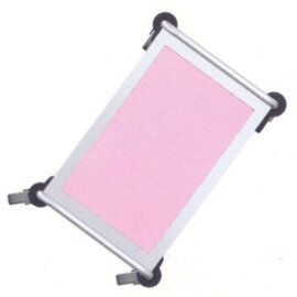 Servierwagen SW-640 RL-2 silberfarben rosé  | 2 Borde  | mit rosa Glasböden Produktbild