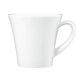 Kaffeetasse MERAN 200 ml Porzellan weiß Produktbild
