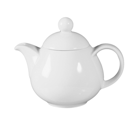 Teekanne MERAN 320 ml Porzellan weiß Produktbild