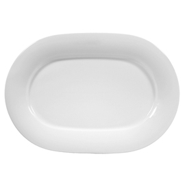 Platte SAVOY oval 370 mm x 255 mm Porzellan weiß Produktbild