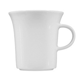Milchkaffeetasse 370 ml SAVOY Ø 99 mm Porzellan weiß Produktbild