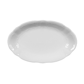 Beilagenplatte SALZBURG oval 239 mm x 143 mm Porzellan weiß Produktbild