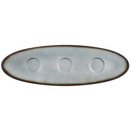 Setplatte COUP FINE DINING FANTASTIC grau oval 444 mm x 143 mm Porzellan Produktbild