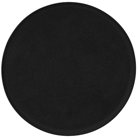 Platte NORI schwarz Ø 378 mm Bisquitporzellan mit Relief Produktbild