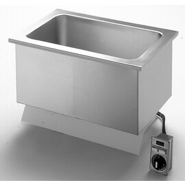 Einbau-Bain-Marie 3113 mit 1 Becken passend für 3 x GN 1/1 - 200 mm | 3000 Watt 230 Volt Produktbild