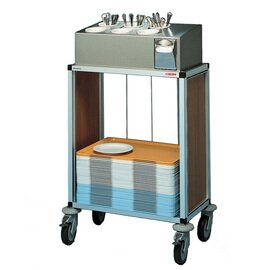 Tablett-Ausgabewagen AGW 504 beige  H 905 mm Produktbild