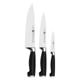 Messerset zwilling four star II Spickmesser | Garniermesser | Fleischmesser | Kochmesser  • aus einem Stück geschmiedet Produktbild