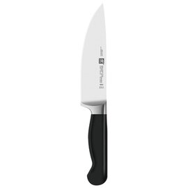 Kochmesser PURE glatter Schliff | schwarz | Klingenlänge 16 cm Produktbild