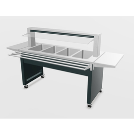 Warmbuffet BASIC LINE W-4 Smart | grau | passend für 4 x GN 1/1 Produktbild