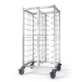 Tablett-Abräumwagen TAW 2 x 10 KN  | 460 x 344 mm  H 1550 mm Produktbild