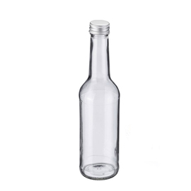 Gradhalsflasche 350 ml Glas mit Schraubdeckel Produktbild