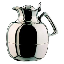 Isolierkanne Juwel Tee, GV 1,0 L, ca. 8 Tassen, Messing, echt versilbert, anlaufgeschützt Produktbild