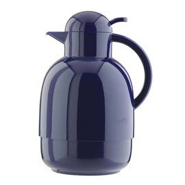 RESTPOSTEN | Isolierkanne Diana, GV 1,5 L, ca. 12 Tassen, aus kratzfestem Kunststoff, alfiDur-Vakuum-Hartglaseinsatz, tintenblau Produktbild