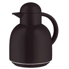 Isolierkanne Neat, GV 1,0 L, ca. 8 Tassen, aus hochwertigem Kunststoff, alfiDur-Vakuum-Hartglaseinsatz, schwarz Produktbild