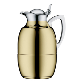 Isolierkanne JUWEL 1,0 ltr Edelstahl goldfarben | Einhandbedienung Produktbild