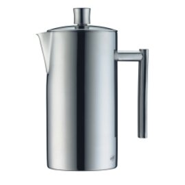 Kaffeezubereiter KAFFEZUBEREITER Edelstahl mit Deckel doppelwandig French Press 1000 ml Produktbild