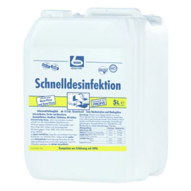 Schnelldesinfektionsmittel 5 Liter Kanister passend für Kontaktflächen Produktbild