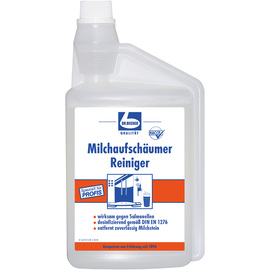 Milchaufschäumer Reiniger 1 Liter Flasche Produktbild