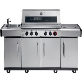 Gasgrill Kansas Pro 4  SIK Profi Turbo & Simple Clean Schrankbereich | 4 Türen 22,3 kW  H 1180 mm Produktbild