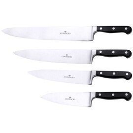 Kochmesser glatter Schliff  | genietet Klingenlänge 15 cm  L 28 cm Produktbild