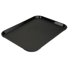 Fast-Food-Tablett schwarz | 450 mm x 585 Produktbild