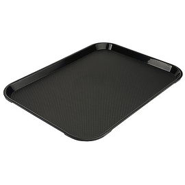 Fast-Food-Tablett schwarz | 350 x 265 mm Produktbild