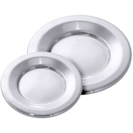 Untersetzer Edelstahl  Ø 65 mm  Ø 120 mm  H 8 mm Produktbild