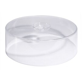 Tortenhaube  • hoch Polystyrol transparent  H 125 mm Ø 330 mm Produktbild