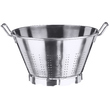 Abtropfschüssel 8 ltr Edelstahl | Boden- und Seitenlochung | Ø 320 mm H 190 mm Produktbild