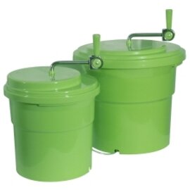 Salatschleuder  • Kunststoff  • Edelstahl grün | 12 ltr  Ø 320 mm Produktbild