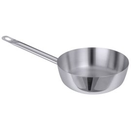 Sauteuse KG 2000 PROFESSIONAL Edelstahl 1 mm  Ø 240 mm  H 75 mm  | Edelstahlrohrstiel Produktbild