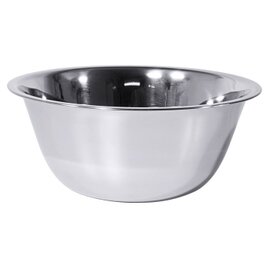 Schüssel 7,5 ltr Edelstahl  Ø 320 mm Boden-Ø 190 mm  H 130 mm Produktbild